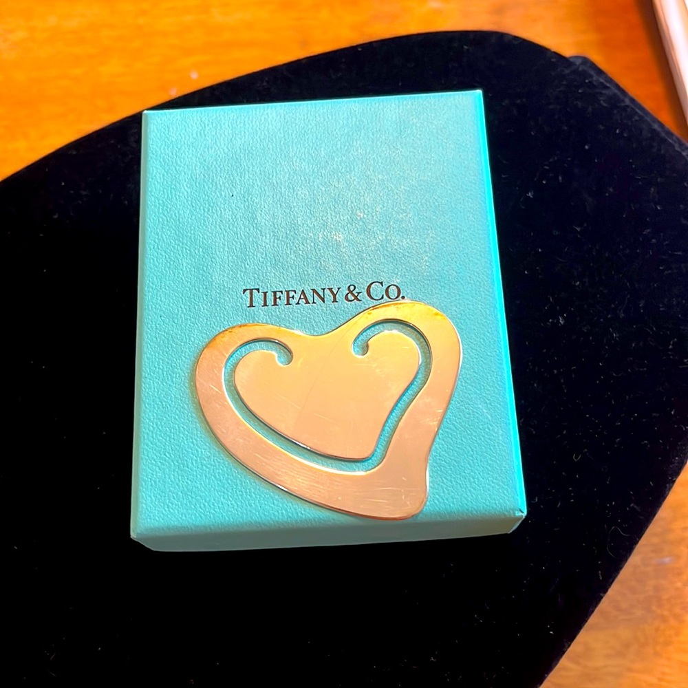 Tiffany & Co Sterling Silver Authentic Page Marker.